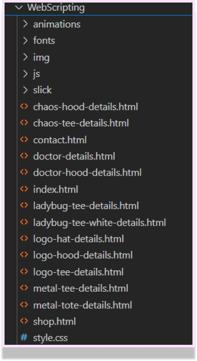 File structure